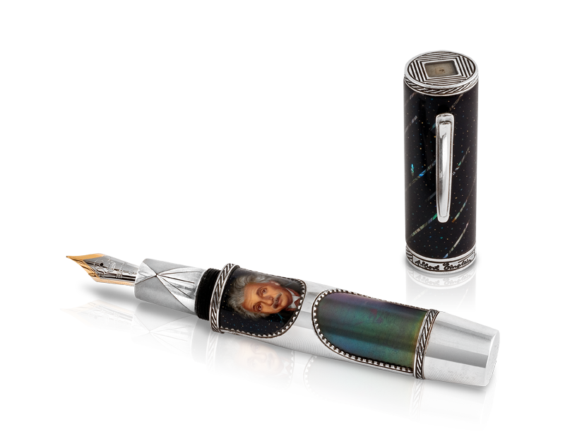 Albert Einstein Sterling Silver Fountain Pen